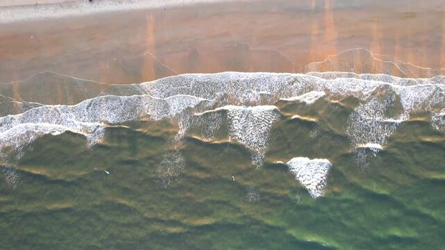 Water sports, Beach Surfing, malpe Beach, Drone View