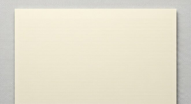 Cream laid paper with fine parallel lines evoking vintage aesthetic and historical documents