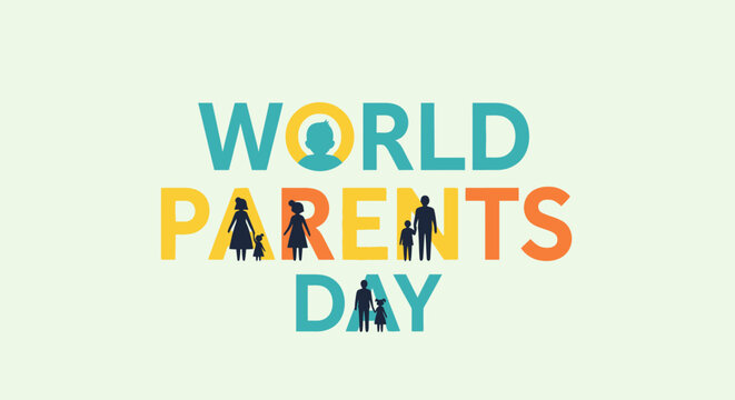 World Parents Day celebration logo.