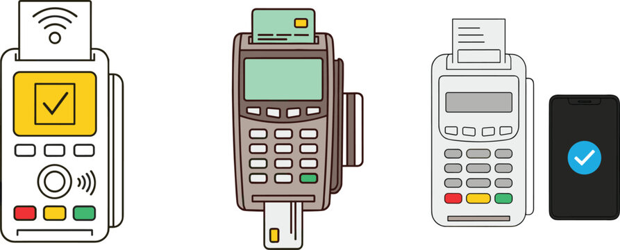 Payment Terminals and Card Readers for Contactless Transactions, Credit Cards, and Point-of-Sale Systems