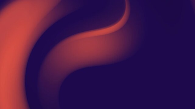 Abstract gradient backgrounnd with flowing orange and purple colors. Great for energetic and dynamic visual creations.