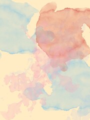 Obraz premium watercolor hand drawn watercolor background