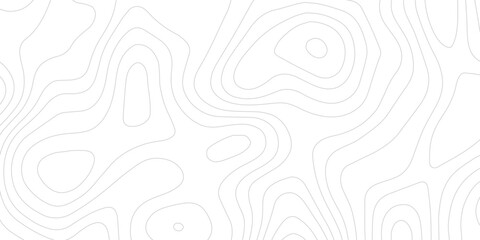 Clean Topographic Map Illustration with Smooth Flowing Elevation Contour Lines High Detail Terrain Pattern on White Background for Modern Graphic and Print Design © ALAMA