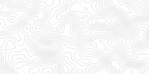 white topography map geography relief diagram texture design. Topography white background and black line world map texture design. Lines Topographic contour lines grid map seamless pattern. © MDFAIMIDULISLAM