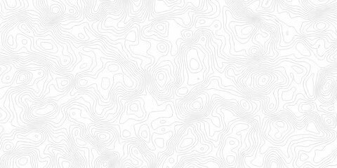 white topography map geography relief diagram texture design. Topography white background and black line world map texture design. Lines Topographic contour lines grid map seamless pattern. © MDFAIMIDULISLAM
