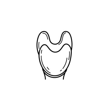 Isolated hand drawn dental crown sketch, medical dentistry restoration, tooth bridge, dental prosthetics, dental care procedure