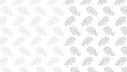 Oyster Seamless Pattern. Handdrawn Shell Seafood Illustration. Marine Coastal Background for Packaging Textile Design © Zayyan 