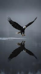 Fototapeta premium eagle in flight