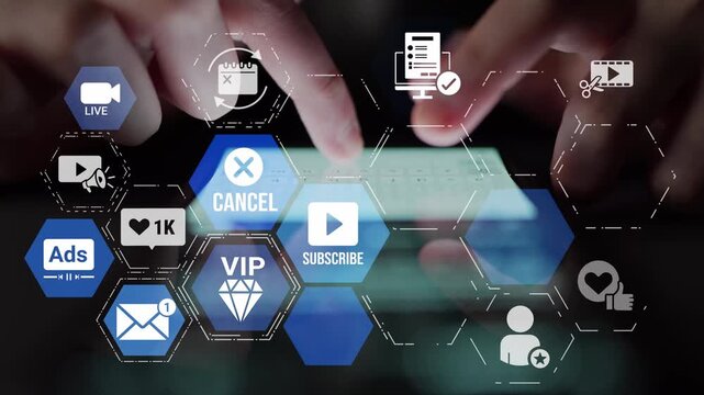 Concept of subscription services provides exclusive digital content. This model offers continuous access, enhancing subscription services with personalized experiences and benefits. Funnel