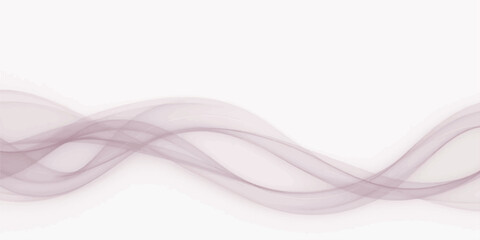Fototapeta premium An abstract art illustration featuring a pink and purple smoke wave design with flowing curves and swirl patterns on a white backdrop element for a stylish motion background