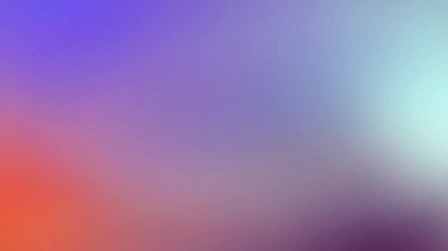 Abstract Purple Orange Gradient Soft Blurred Cinematic Atmosphere Motion Graphics Background Loop