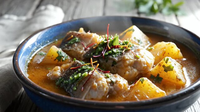 Delicious Fish Stew Recipe - A Hearty and Flavorful Meal.
