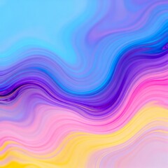 Obraz premium Abstract Fluid Marble Background with Colorful Waves
