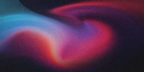Abstract Grungy Gradient Background with Red, Purple, Blue Hues © vectodi