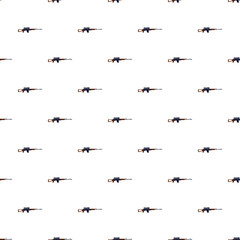 Obraz premium Repeating sniper rifles creating a uniform and tactical background