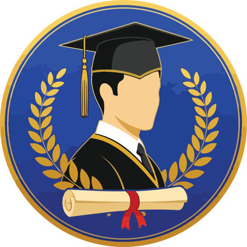 Graduate in Academic Attire 1.