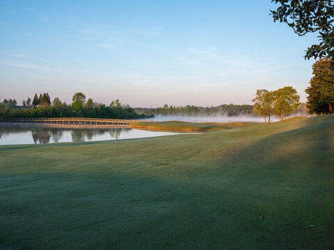 Fairway and cart bridge on the Robert Trent Jones Golf Trail
