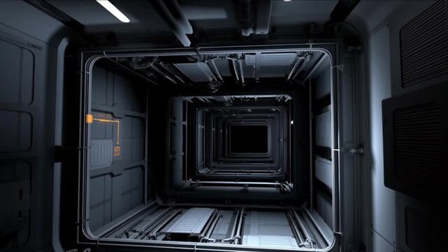 航空宇宙向けアンバールーティングUI搭載の軌道スチール通路