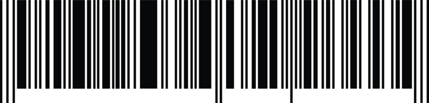  silhouette icon representing retail scanning technology and product identification for commercial logistics and global shipping commerce business concepts in minimalist black vector style.