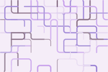 Obraz premium Abstract Maze Line Pattern