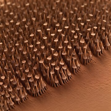 Extreme Macro Gecko Foot Setae Micro Hair Structure Adhesion Science Nature