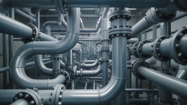 Industrial Plumbing System Network