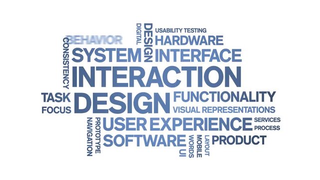 interaction design animated word cloud-gross domestic product animation tag kinetic typography seamless loop.