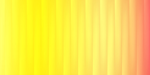 Fototapeta premium Minimalist Yellow Background with Elegant Vertical Pleated Paper Texture and Gradient Folds