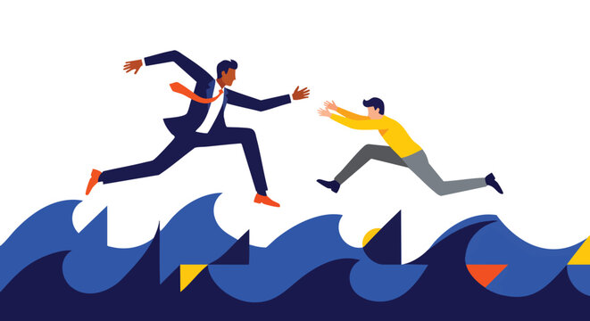 Agile B2B leadership overcoming market volatility through strategic partnership and collaborative risk management