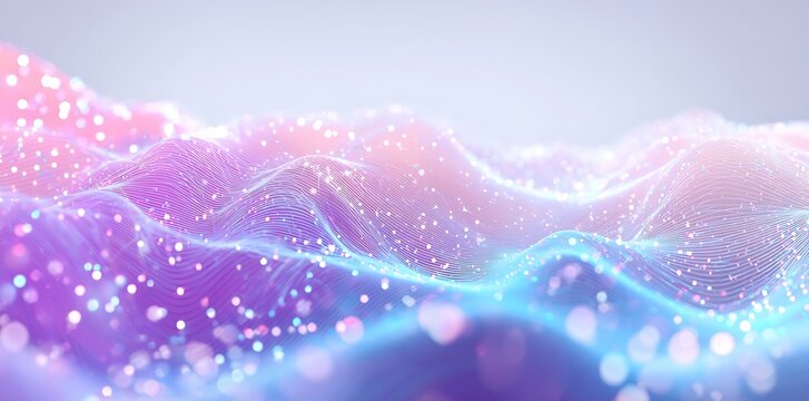 Geometric abstract background with connected lines and dots. Connectivity flow point. Molecule and communication background. Graphic connection illustration background for your design.