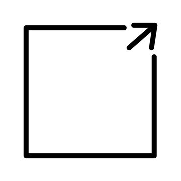 icon open new page grapick vector