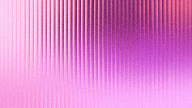 Abstract grainy background in pink, purple, and white combined with a vertical ribbed glass effect for presentation backdrops.