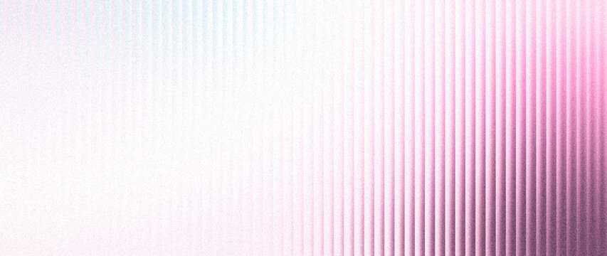 Grainy white, pink, and lavender abstract texture mixed with vertical corrugated glass for subtle wide landing page headers.