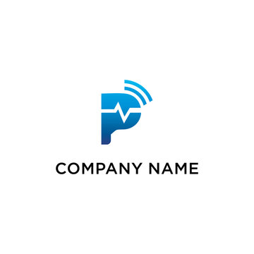 pulse logo vector