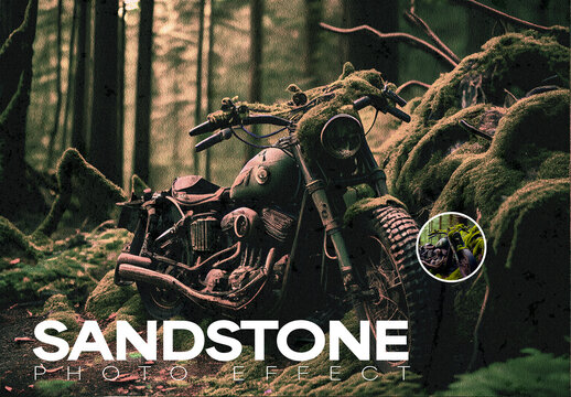 Sandstone Photo Effect