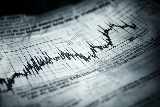 Stock market crash news headline shows dramatic decline in financial data and raises concerns for investors in a major city
