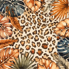 Obraz premium abstract animal skin pattern vector
