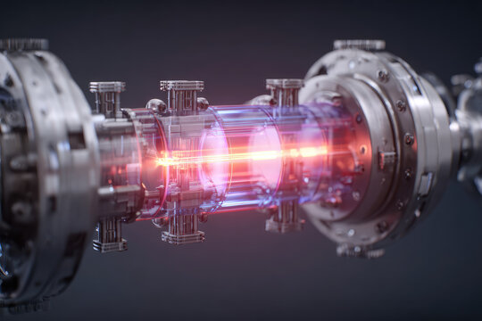 X-rays from a smr or a small modular nuclear fusion reactor chamber inside