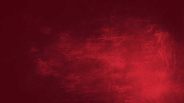 Red Old Matte Grunge Faded Adobe Plaster Texture Abstract Cement Concrete Stucco Wall Pretty Vignette Ruby Pattern Bright Background