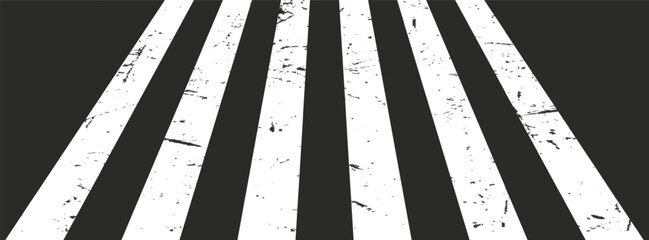 Zebra crossing. Crosswalk icon. Pedestrian crossing icon vector illustration. © Umme