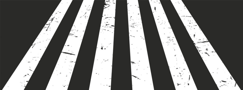 Zebra crossing. Crosswalk icon. Pedestrian crossing icon vector illustration.