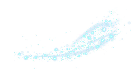 Fototapeta premium Comet path soft romantic, for fairytale theme.