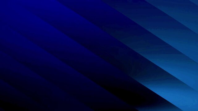 Dark blue layers abstract background with elegant diagonal shadows and soft corporate light motion.