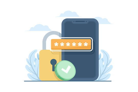 Concept of password reset success message on screen, highlighting secure access recovery, user authentication, data protection, and modern cybersecurity system with clean interface design.