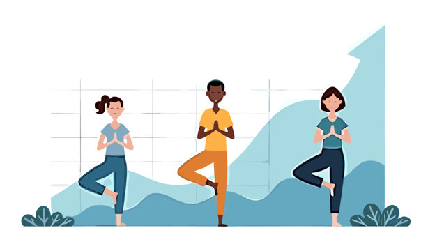 This clean, geometric illustration evokes a sense of calm and modernity. Ideal for website backgrounds, architectural presentations, or branding mater
