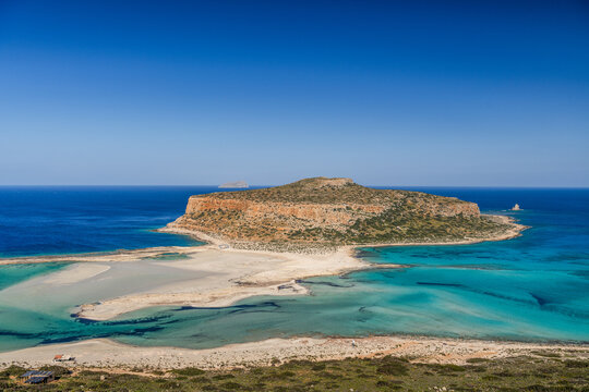 Turquoise Waters of Balos Beach on Crete