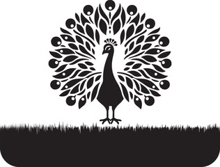 Fototapeta premium silhouette bird art design 