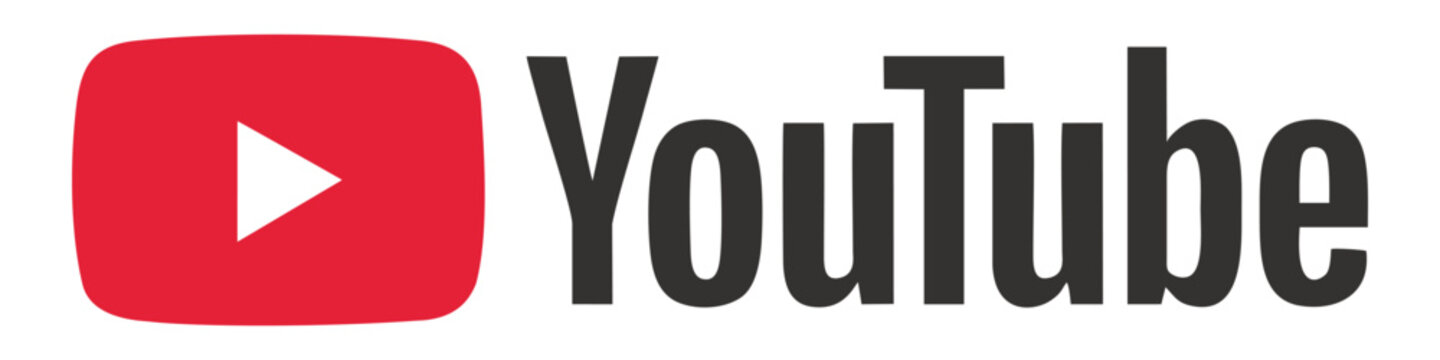 New YouTube logo 2026 isolated on transparent background. The current red used in YouTube&rsquo;s logo is slightly softer and more refined than earlier versions.