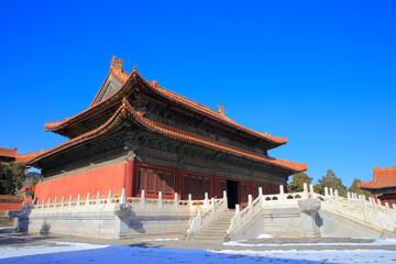Fototapeta premium Chinese traditional style of architecture