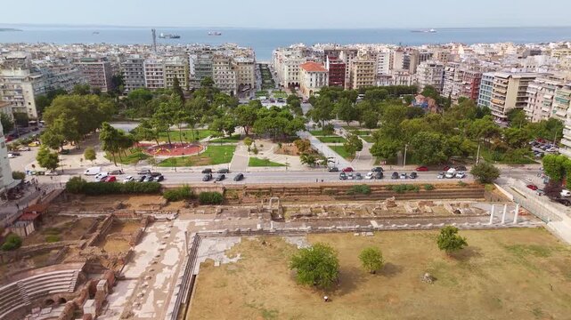 Roman Forum of Thessaloniki, Greece